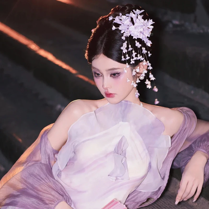 Свадебные аксессуары для волос NiuShuya ручной работы в Корейском стиле