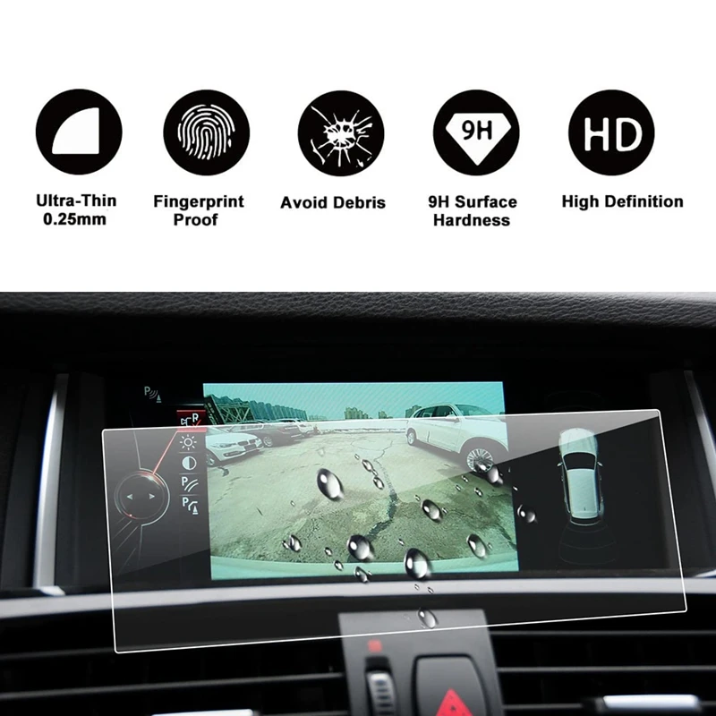 

For -BMW 2011-2017 X3 X4 ,2007-2013 X5 X6 8.8-Inch GPS Navigation Contact Screen Protector Display Tempered Glass Film
