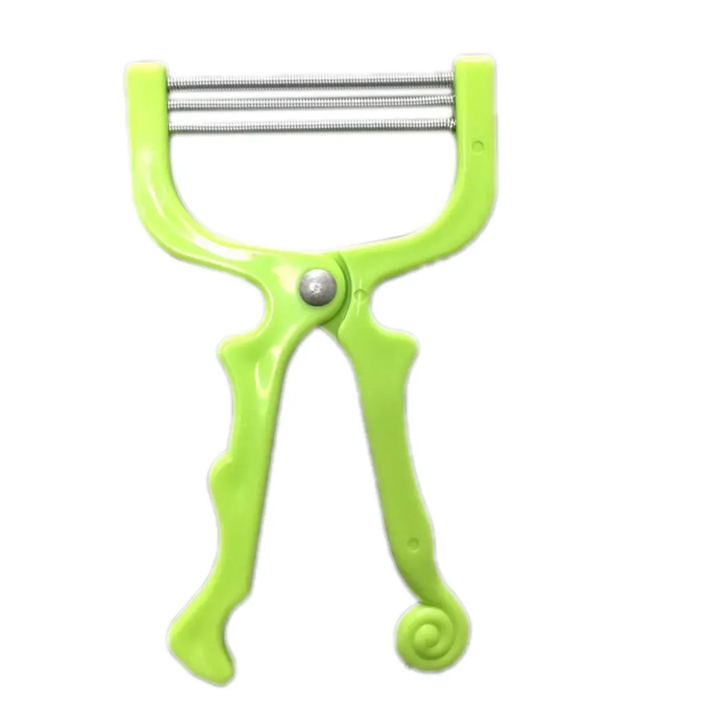 

Manual Body Lips Facial Hair Remover Tool Face Beauty 3 Spring Threading Removal Epilator