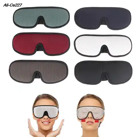 3D Sleeping Mask Block Out Light Sleep Mask For Eyes Soft Sleeping Aid Eye Mask for Travel Eyeshade Night Breathable