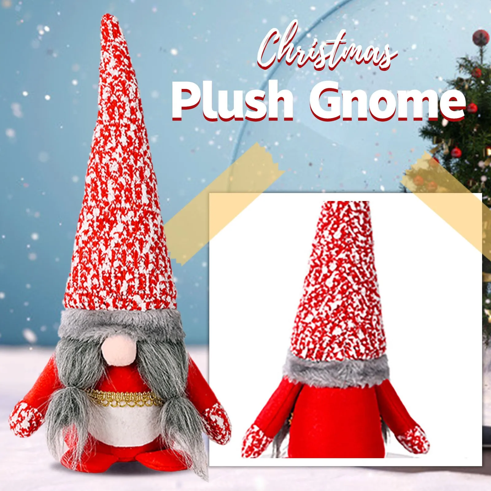 

Gnome Santa Tray Dwarf Tomte Swedish Tiered h Christmas For Home Ornaments Christmas Ornament Bulbs Dated Christmas Ornament