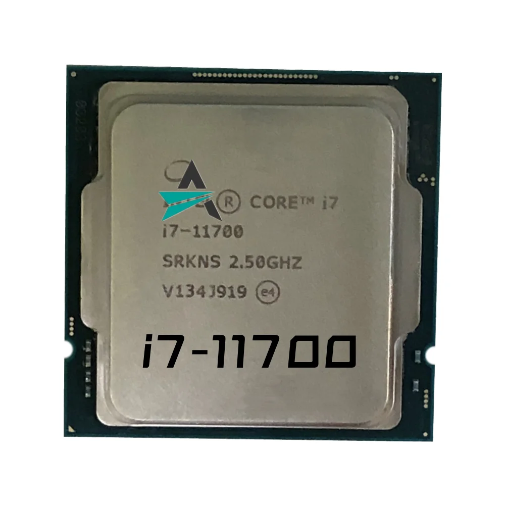 Восьмиядерный 16-поточный процессор Core i7 11700 2,5 ГГц L3 = 16 Мб 65 Вт LGA 1200