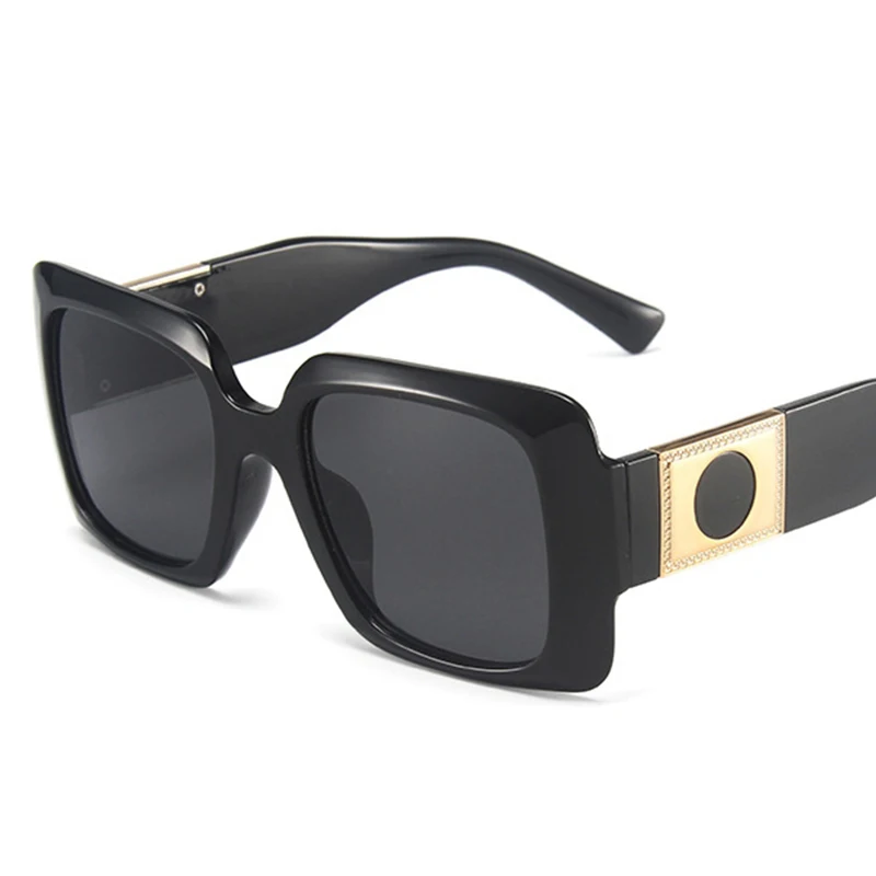 Квадратные Солнцезащитные очки новые тренды большая оправа летние оттенки