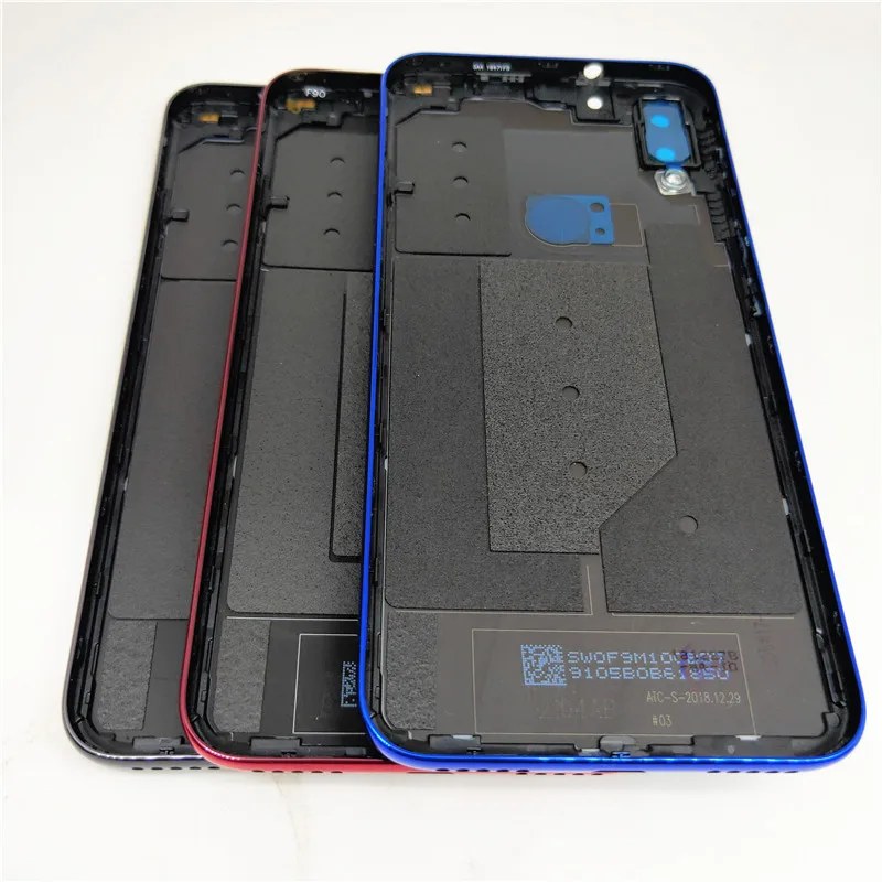 Новая Крышка батарейного отсека для Xiaomi Mi play Пластиковая Задняя крышка корпуса