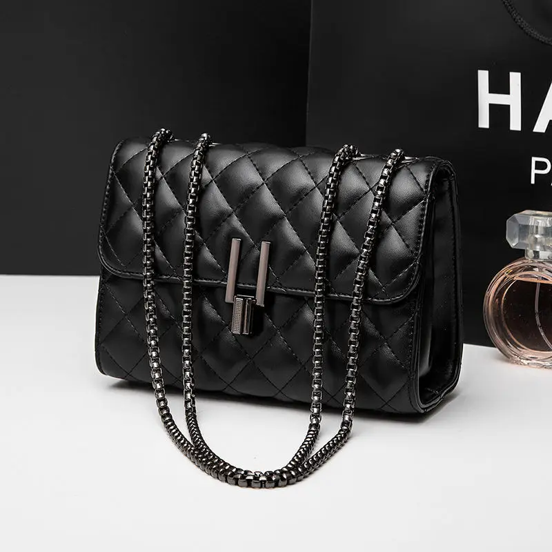 2023 Small Messenger Bag for Women Trend Lingge Embroidery Camera Female Fashion Ladies Shoulder Crossbody Bags Mobile Phone Bag