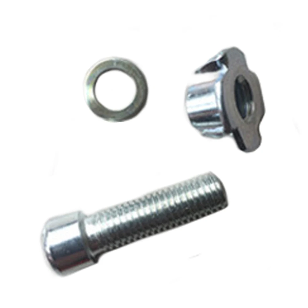 

10pcs Zinc Plated T-nut T Pronged Four Claw Mounting Hardware Rock Climbing Climbing Stones Climbing Hold Screws