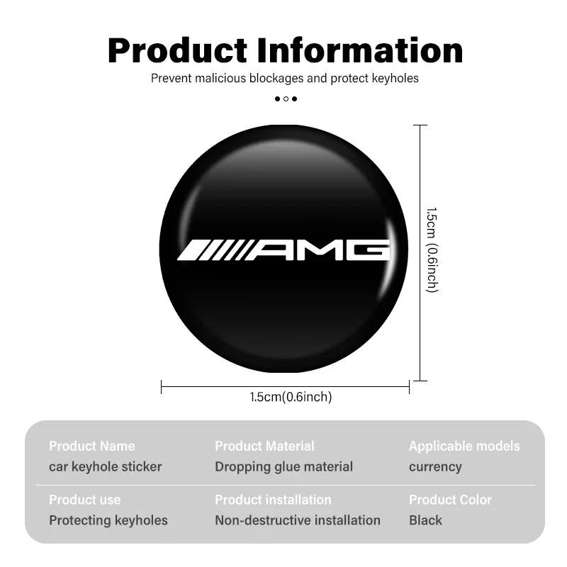 Наклейки на дверной замок Mercedes Benz W166 W212 W213 W246 W176 W205 C180 W167 A B C E Class GLE GLK