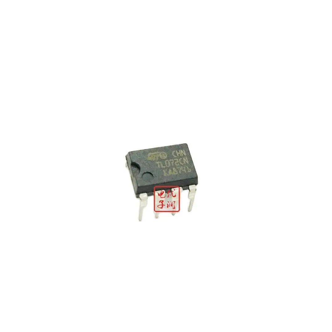 

10PCS/ TL072CN TL072 [New Imported Original/Authentic] DIP-8 In-line Operation Amplifier Chip