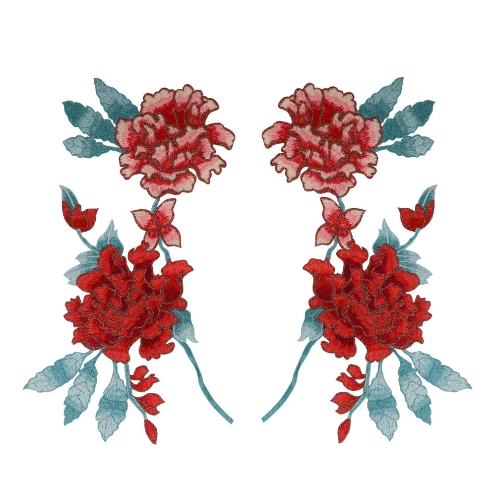 Отделка пионов пришивная Цветочная аппликация для мотиков аксессуары украшения