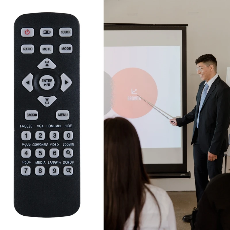 Замененный пульт дистанционного управления подходит для пульта проектора X1123H X118