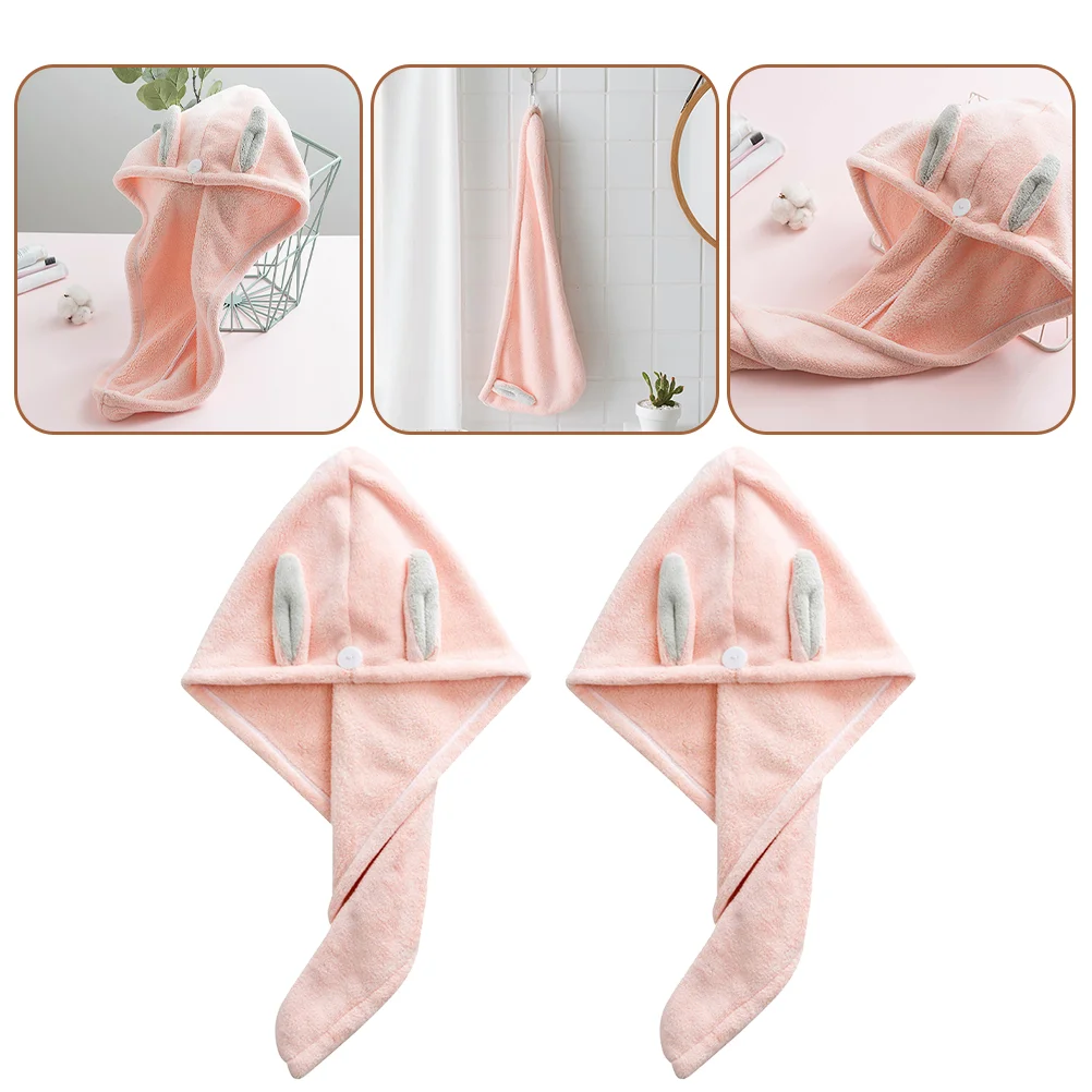 

Towels Hair Bath Wrap Headdrying Water Convenient Practical Shower Fast Comfortable Girls Quick Women Absorption