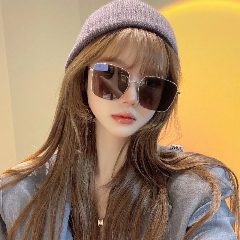 

Yuumi солнцезащитные очки Диана для женщин и мужчин черные очки кошачий глаз MGlasses шпионские модные большие роскошные дизайнерские брендовые корейские Дженни