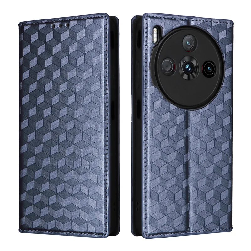 Фото Для ZTE Nubia Z60S Pro стереоскопические линии флип-кошелек из искусственной кожи чехол-кошелек для Nubia Z60S Pro NX725J магнитный чехол для телефона №4