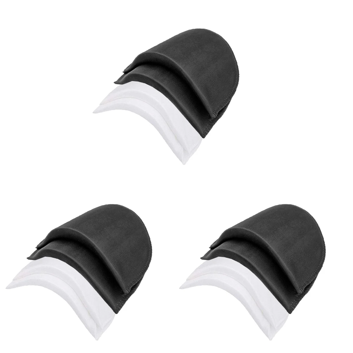 

60 Pairs Sponge Shoulder Pads Wireless Bras Women Strap Cushions Womens Strapless Bras Booster Shoulder Enhancer