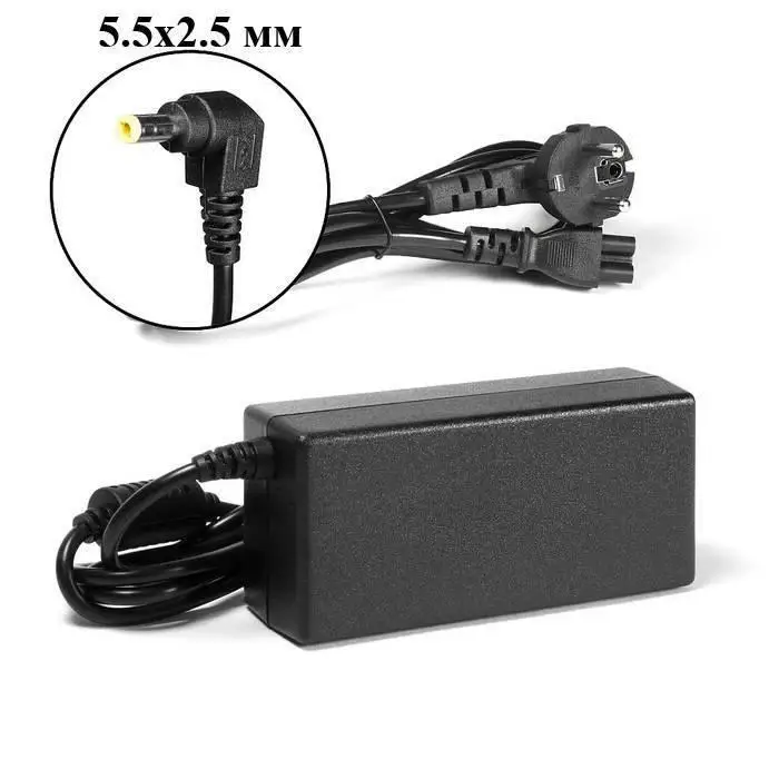 Charging for laptop Toshiba 19v 3.42a connector 5.5x2.5 (257) | Chargers