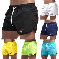 summer fashion printed casual short pants men quick dry shorts swimwear beach shorts mens boxer fitness board shorts