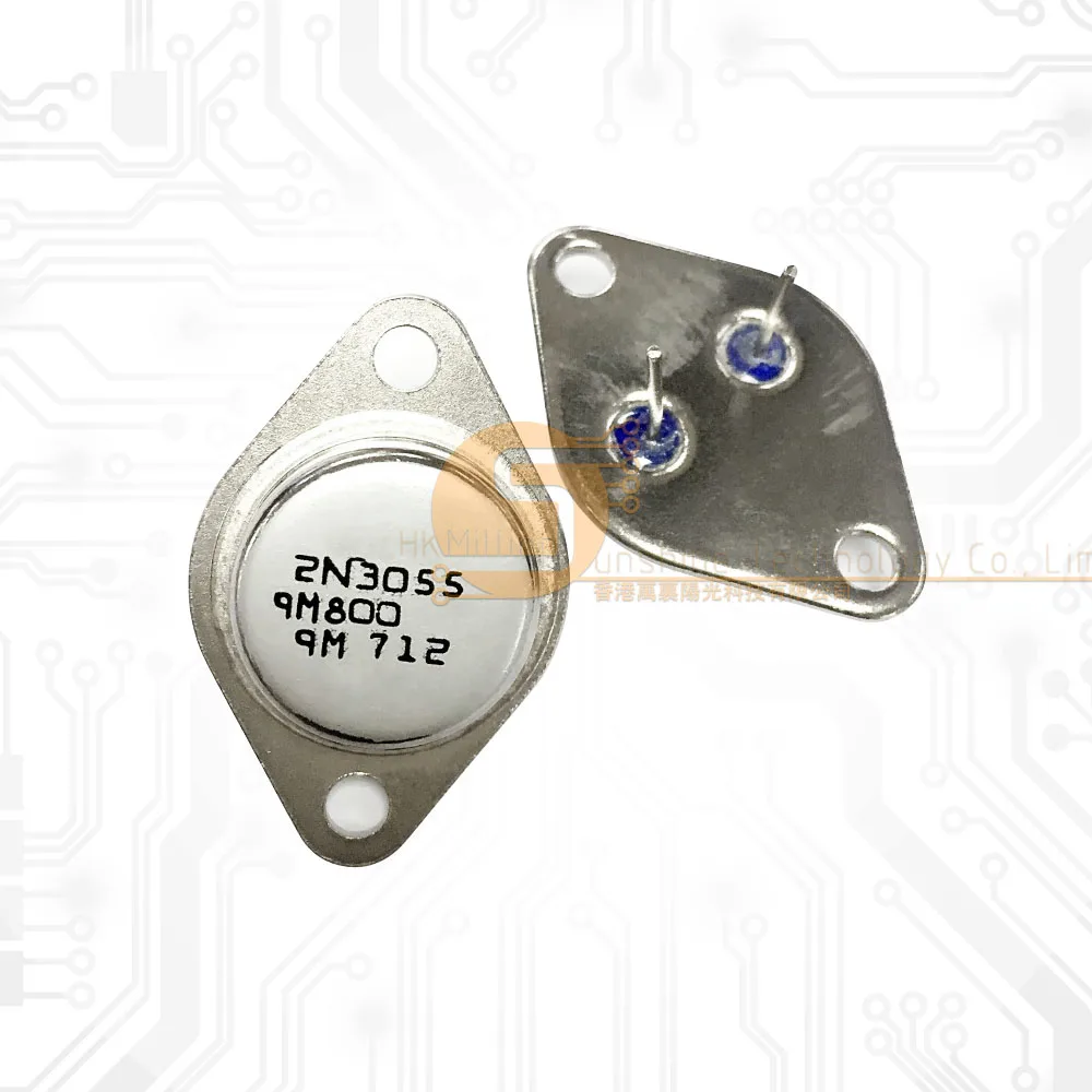 Новинка 10 шт./лот 2N3055 TO-3 15A 60V NPN AF Amp аудио силовой транзистор |
