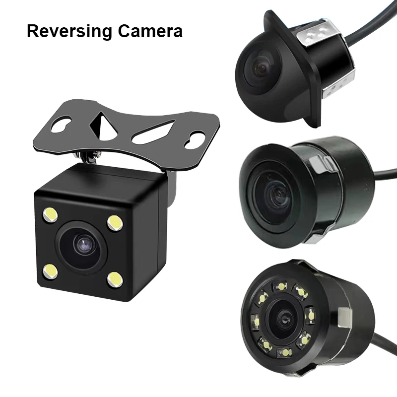 

HD 1080P Night Vision 140°/70°/90°Car Reversing Camera AHD Parking Assistance Universal CCD AHD Auto Rear View Camera Waterproof