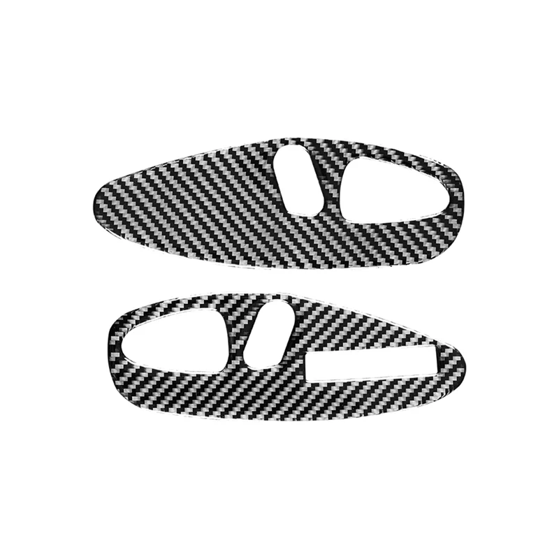 

For BMW- X3 E83 2006-2010 Carbon Fiber Seat Adjustment Switch Panel Decorative Cover Trim Sticker Accessories