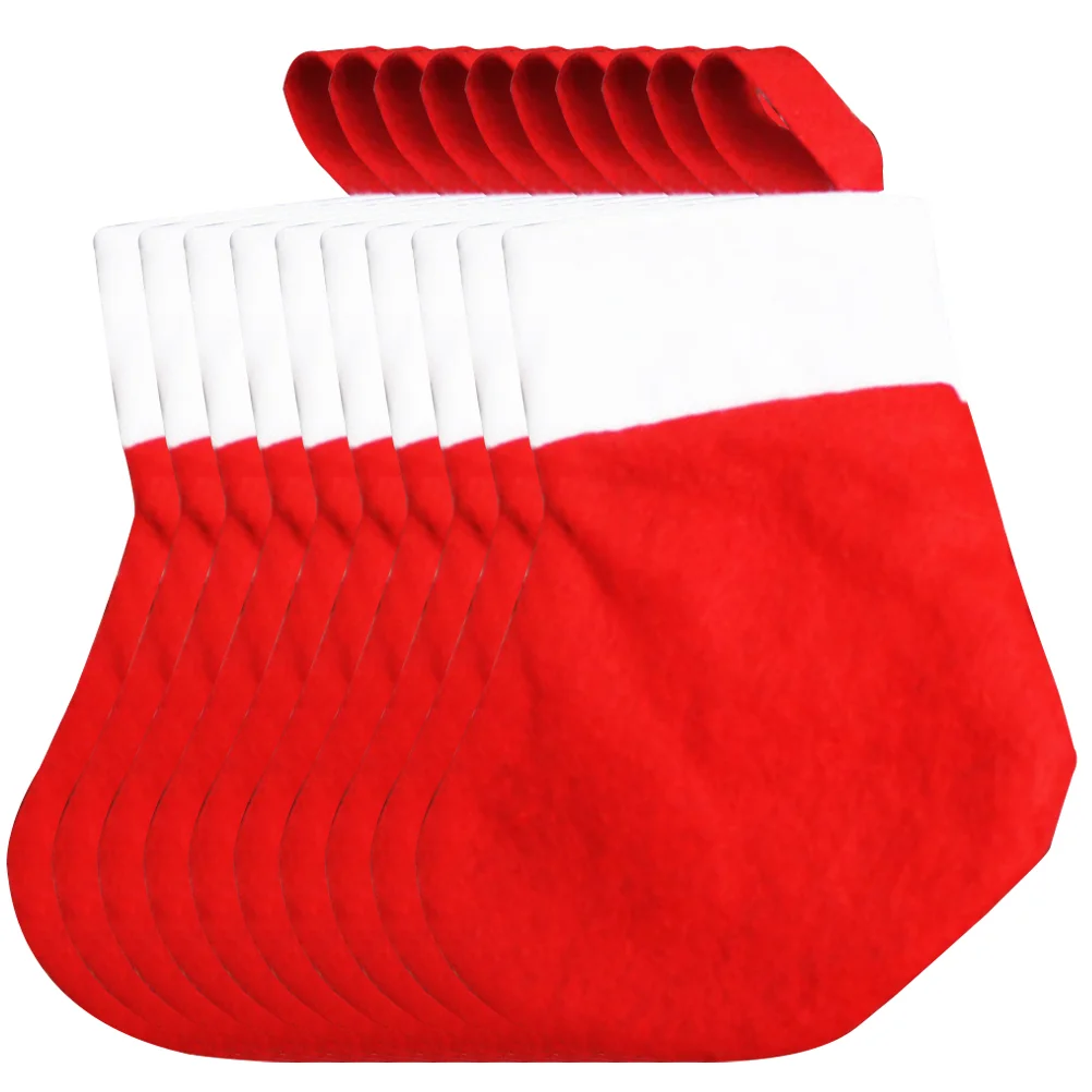 

16 шт., новогодние носки из нетканого материала