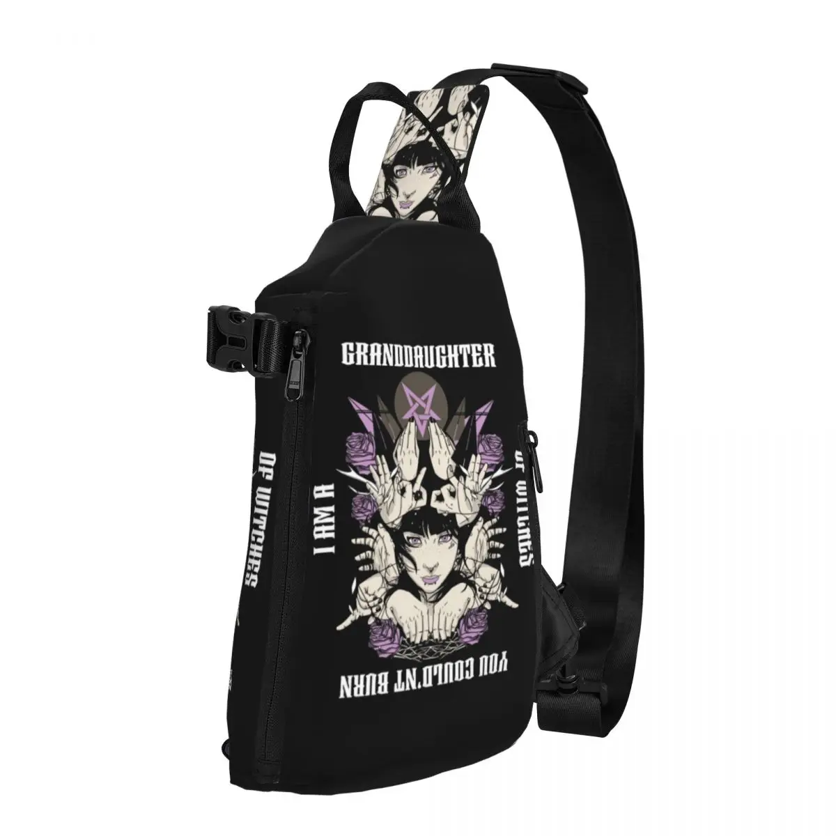 

Granddaughters Of Witches Hands Shoulder Bags Meaning Fun Chest Bag Boy Sports Outdoor Style Sling Bag School Print Small Bags