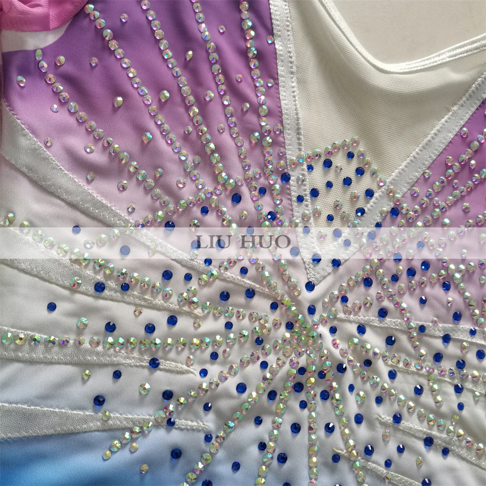 Трико LIUHUO для художественной гимнастики костюм взрослых и женщин танцевальное