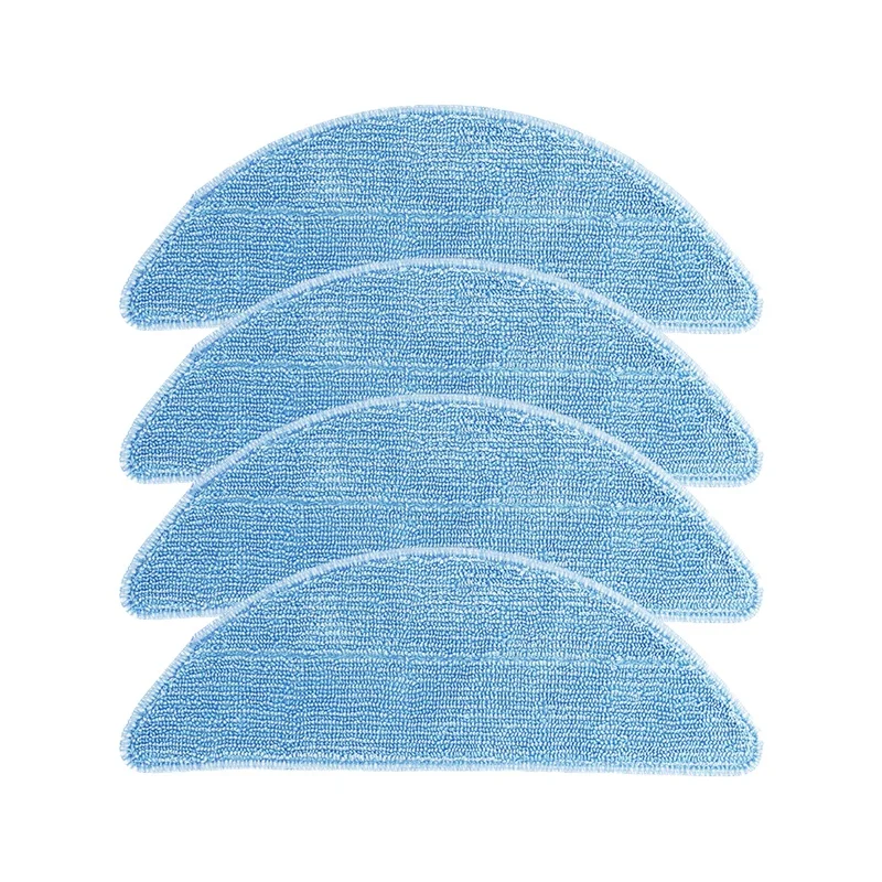 

4Piece Mop Replacement Accessories Rag Cleaning Cloth Parts Accessories Suitable For Ilife Sweeping Robot V3S V5S V5 V3
