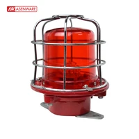 asenware ip65 cast iron conventional explosion proof fire strobe anti explosion siren flash ultra bright led exd ii c t6 gb