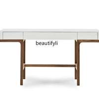 yj desk simple modern nordic solid wood desk italian design desk fashion walnut desk