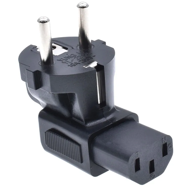 

DE gauge transformation plug the gauge transformation C13 plug suffix conversion adapter PDU cabinets server first