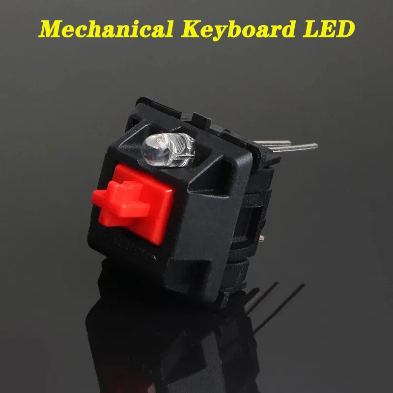 

Mechanical Keyboard LED 3mm Round Square Custom Backlight RGB Cherry Gateron Kailh MX Switches Backlit Hot Swap Gamer RGB Light