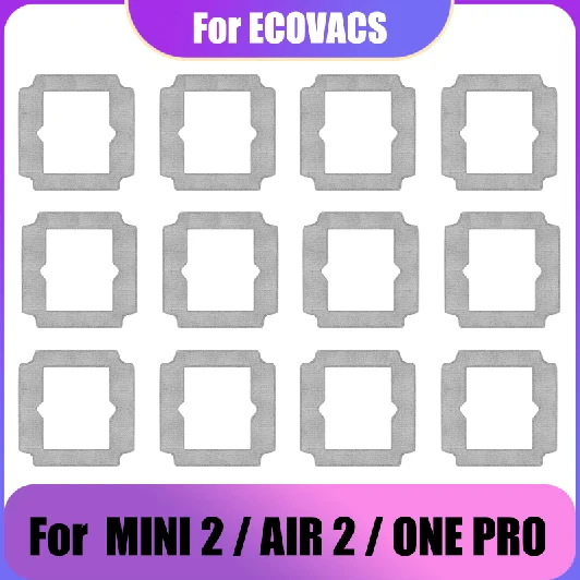 Фото Сменные насадки для робота-мойщика окон Ecovacs Winbot Mini 2 / AIR 2 / ONE PRO, салфетки из микрофибры для чистки №3