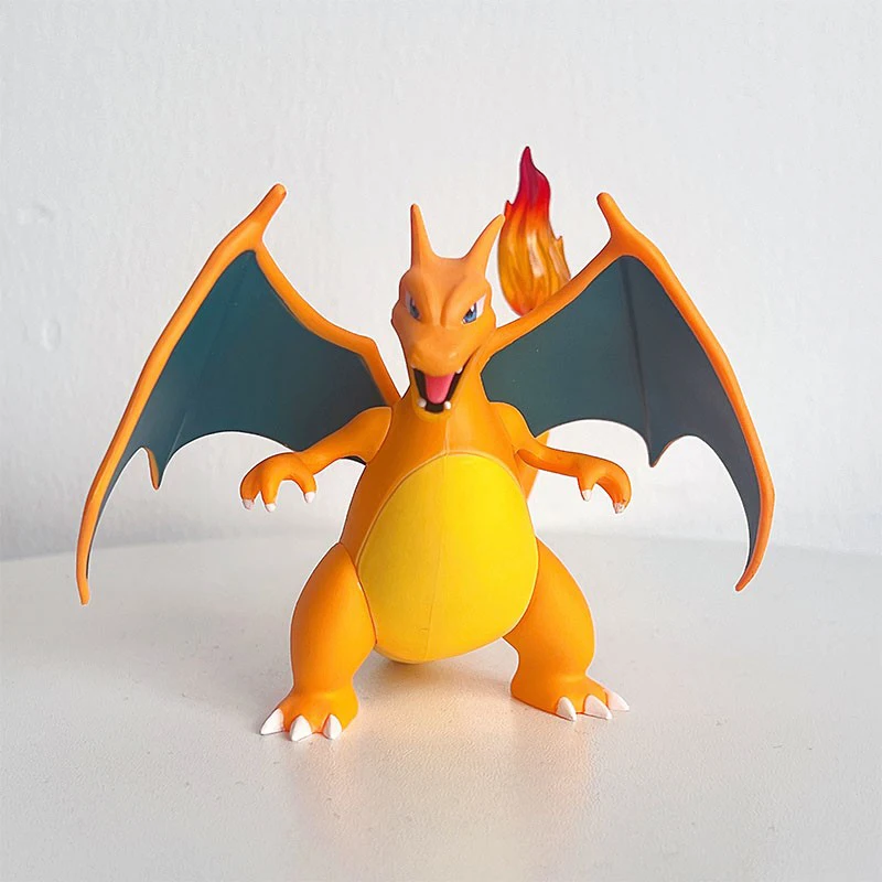 Новый Pokemon Tyranitar Charizard аниме фигурка настольная коллекция украшения милая статуя