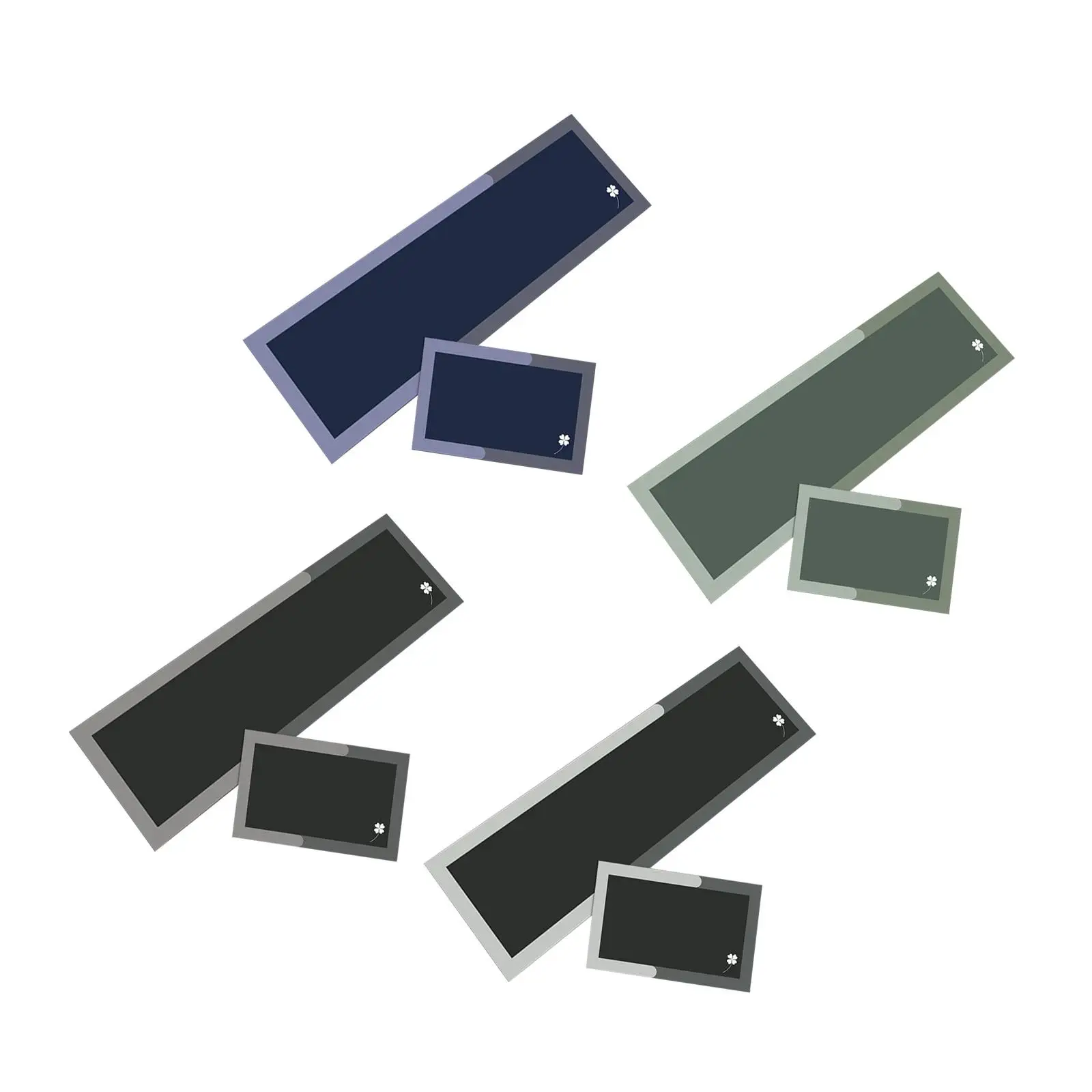 

2x Kitchen Mat Super Absorbent Diatom Mud Ergonomic Soft Waterproof Floor Mats for Bathtub Side Hallway Doors Living Room Office