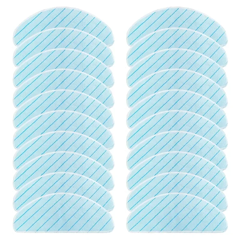 

Mop Pads for ECOVACS DEEBOT OZMO T9 T9 Max T9 AIVI T8 Vacuum Cleaner Microfiber Mopping Cloth Rags
