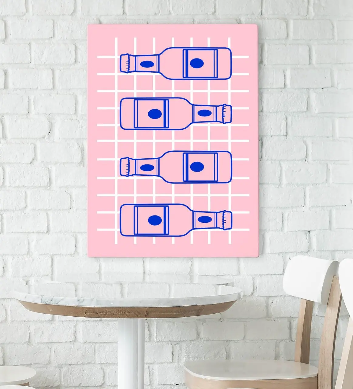 

BK Подарочный парусиновый стол для кафе, бара и ресторана, 70x100 см-79