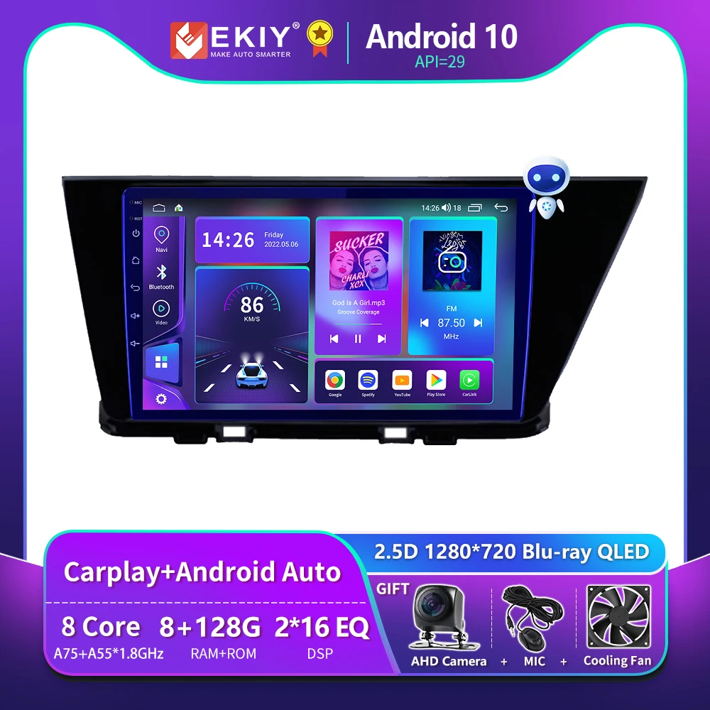 

EKIY T900 For KIA NIRO 2016 2017 2018 Car Radio Android Autoradio Multimedia Player Navigation GPS Stereo CarPlay No 2din DVD HU