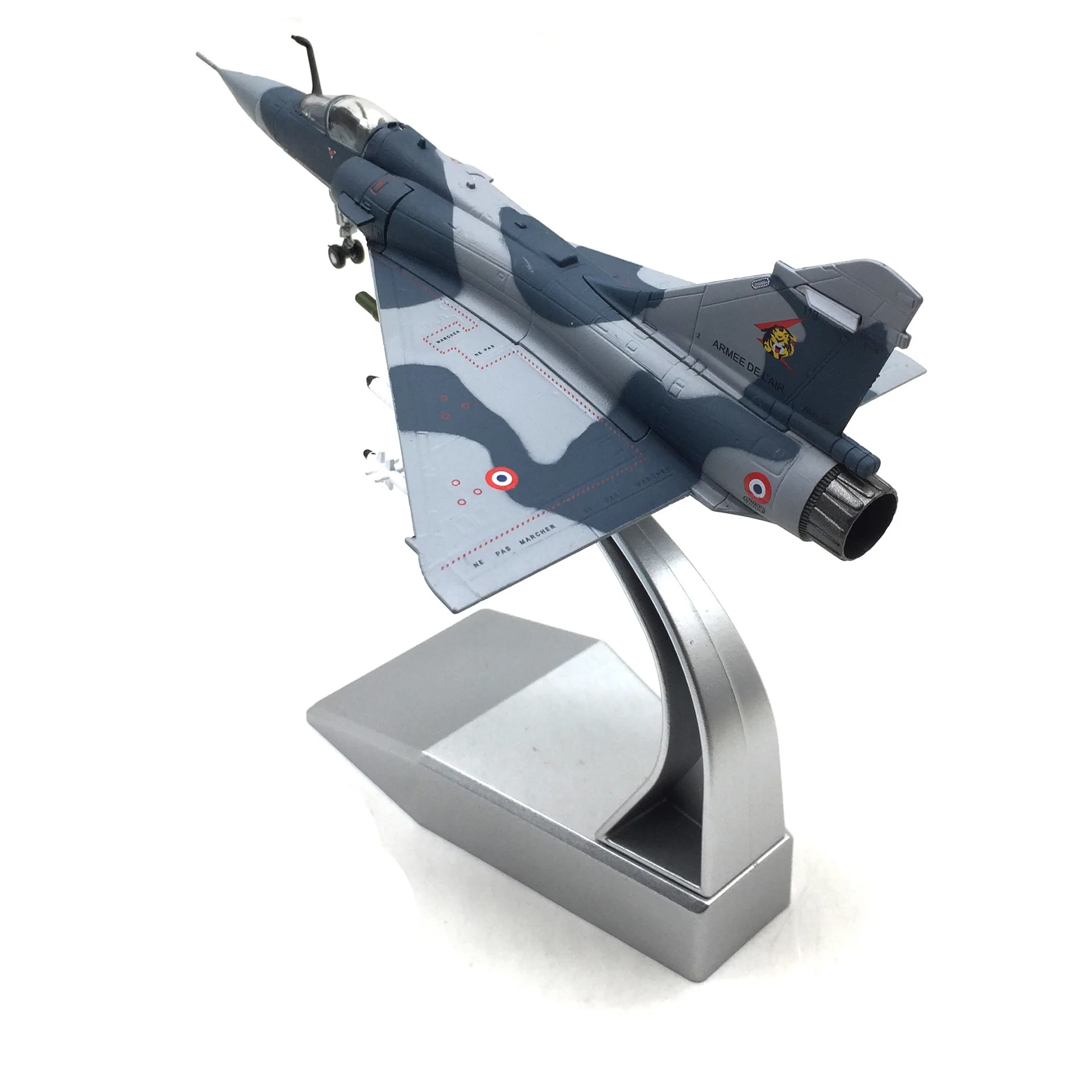 Масштаб 1:100, игрушки Mirage для мальчиков и детей, модель истребителя Франции 2000, коллекция и витрина, подарок, модель из сплава 2000, мини-модель самолета (art.: 3920ccc8a9d97) - 3920ccc8a9d97