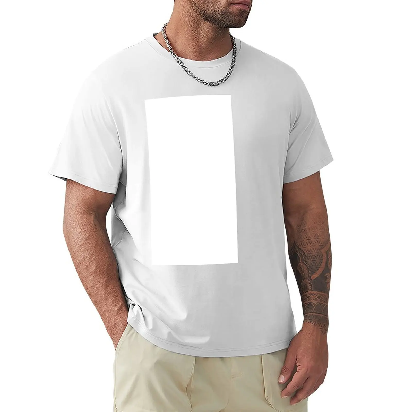 Однотонная белая футболка с минималистичным рисунком дизайнерские футболки