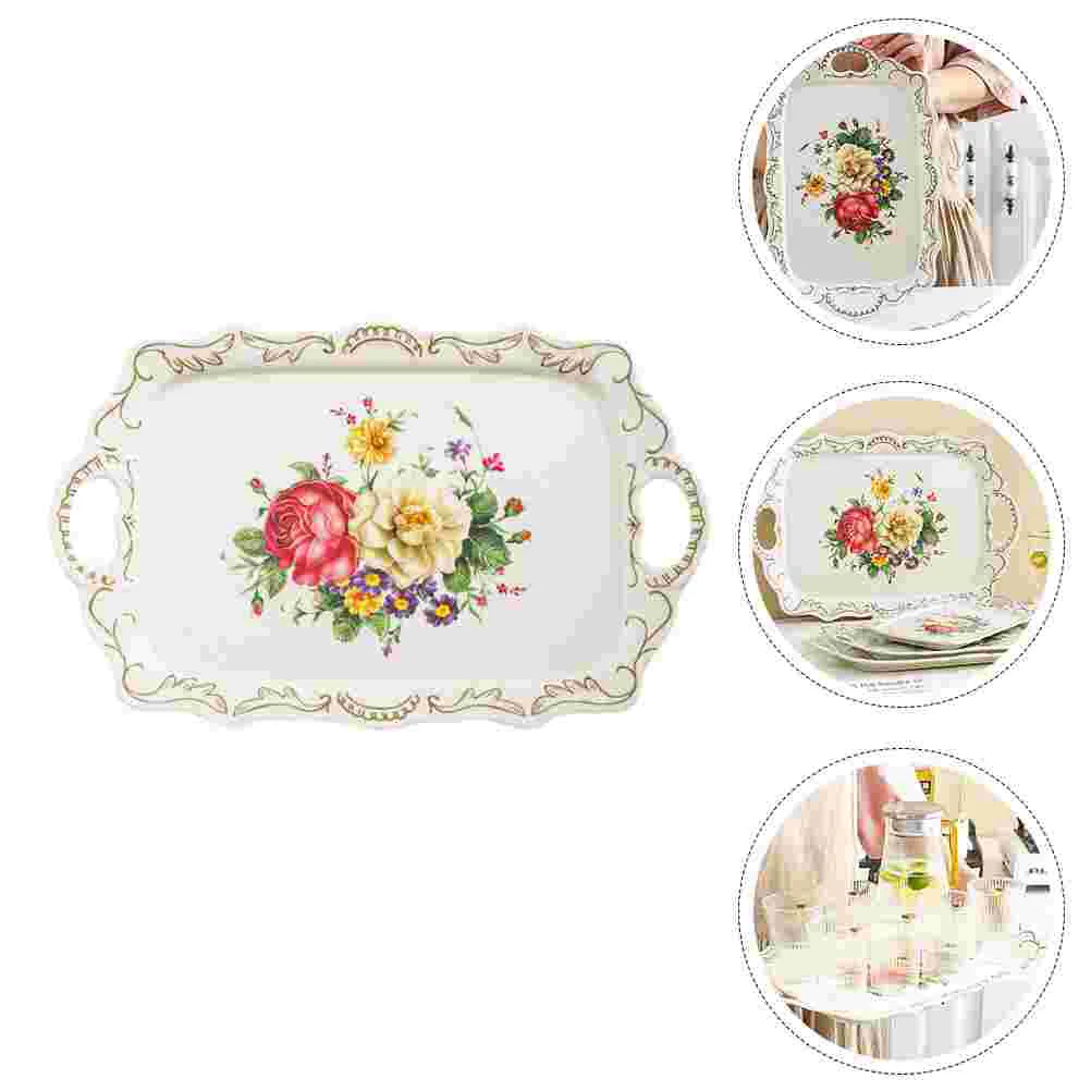 Бинауральный поднос для чайной чашки винтажный декор турецкий прямоугольный