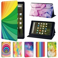 pu leather foldable stand tablet cover case for amazon fire 7 5th7th9thfire hd 8 6th7th8thfire hd 10 579th gen