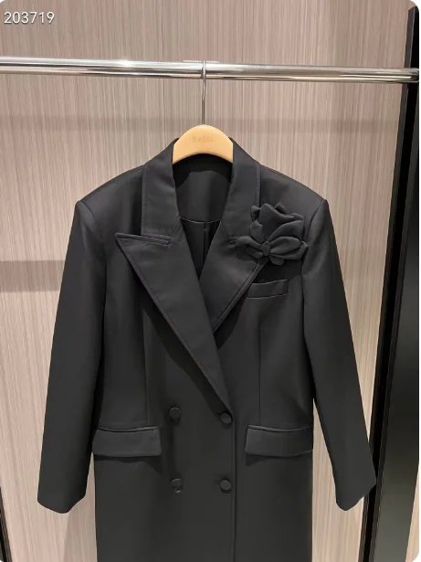 ew0207 Модное женское пальто 2024 популярный европейский дизайн женская одежда в