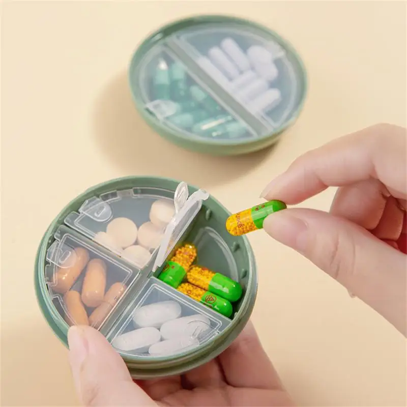 

Влагостойкий Герметичный картридж, компактный легкий портативный отсек, контейнер для таблеток, практичная упаковка для лекарств, контейнер для лекарств Pp