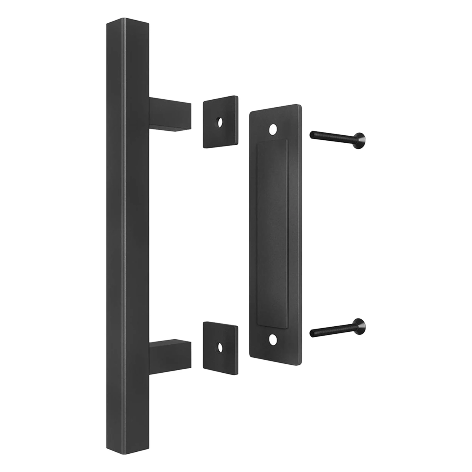 

Garage Indoor Outdoor Furniture Pull Flush Cabinet Cupboard Recessed Hardware Sliding Barn Door Handle Two-Side Easy Install