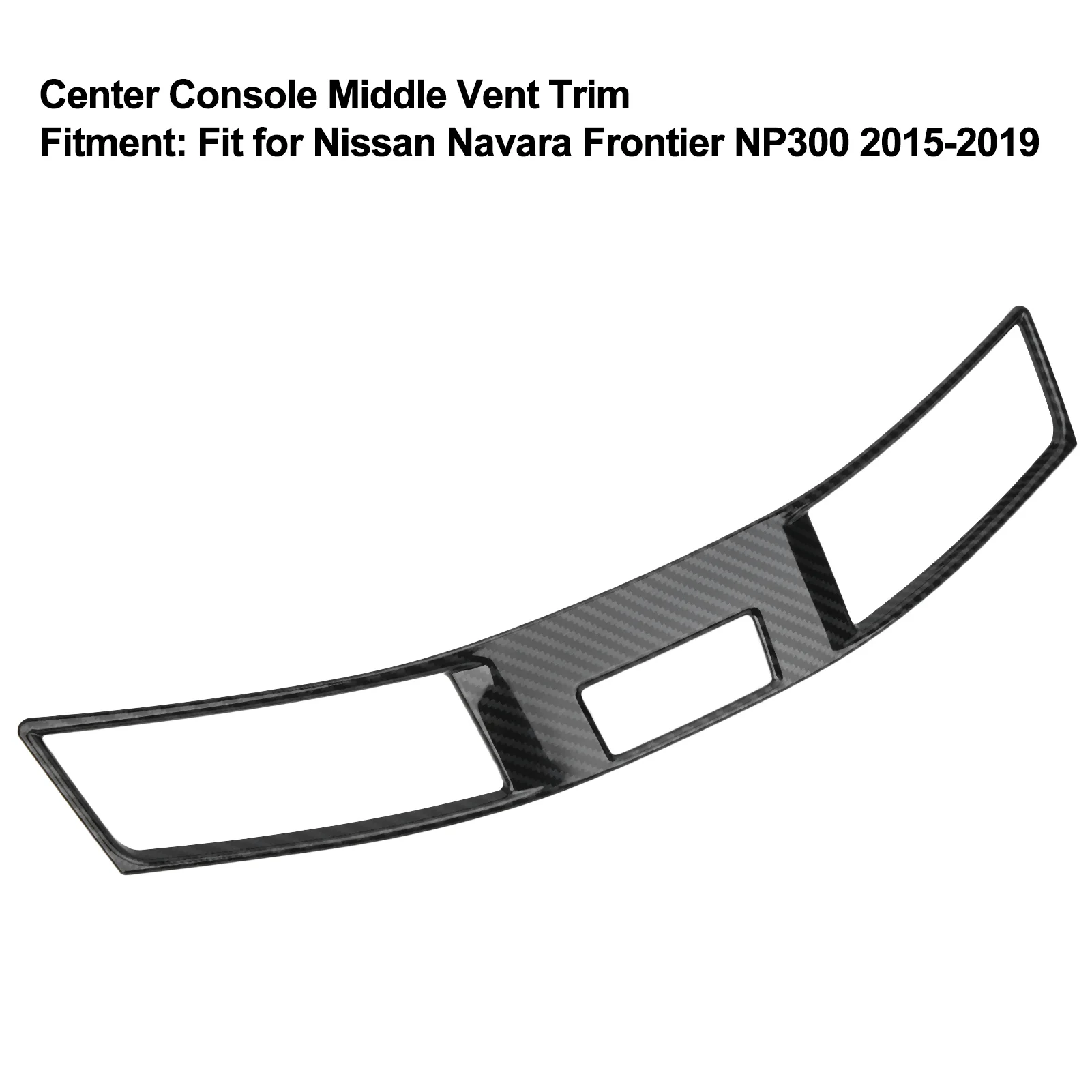 Центральная консоль средняя вентиляционная решетка крышка рамы обрезанная для