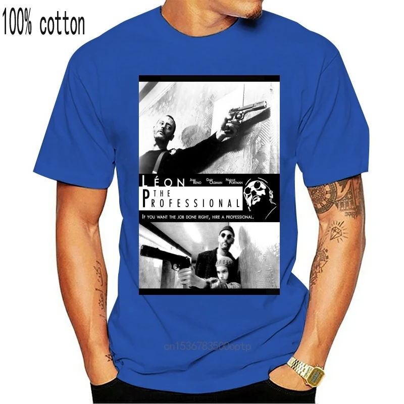

Мужская одежда Leon The Professional 1994 постер фильма белая футболка все размеры S 5Xl V4