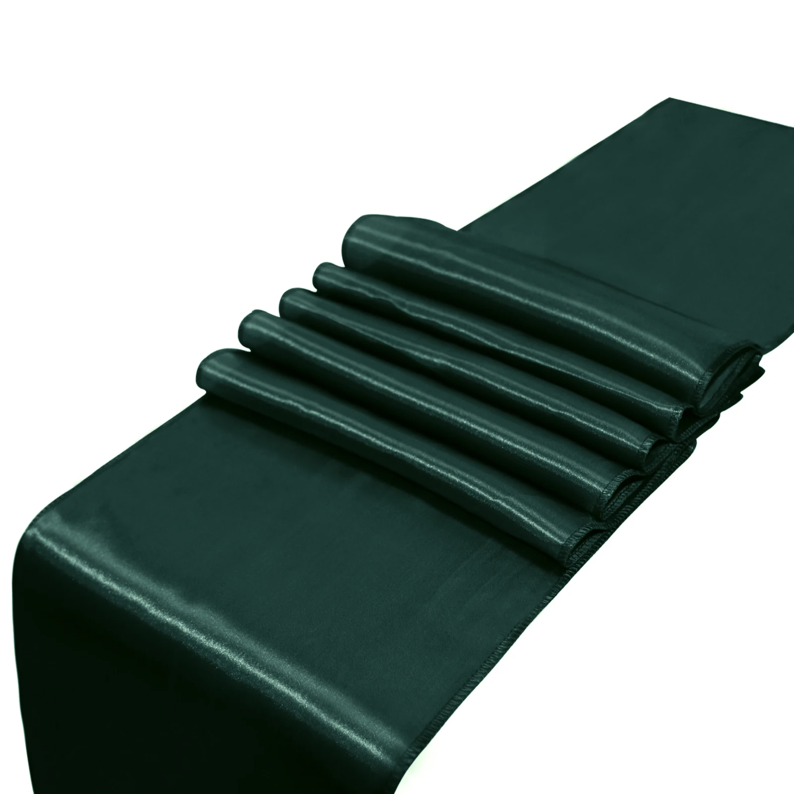 

Атласная дорожка для стола BIT.FLY темно-зелёная 30x275 см