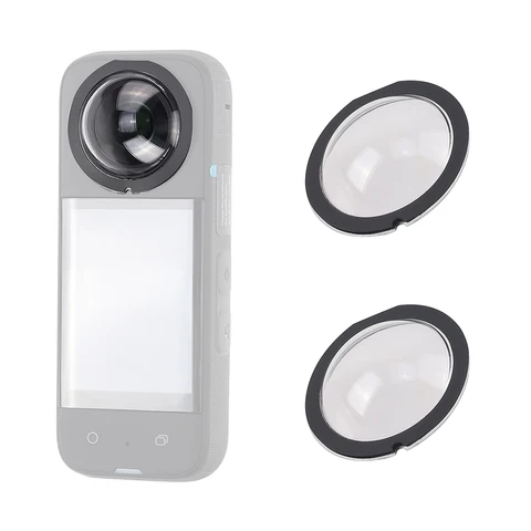 Металлический расширительный чехол для Insta360 X3, клетка для кролика, кольцо, защитный корпус, чехол для хранения, стеклянная защита объектива, аксессуары для камеры