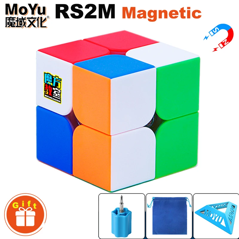 MoYu RS2M RS3M 2x2 3x3 Магнитный