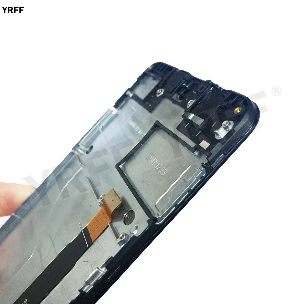 for bq mobile bq 6015l lcd display screens for bq 6015 universe bq6015l with frame mobile phone touch screen digitizer panel free global shipping